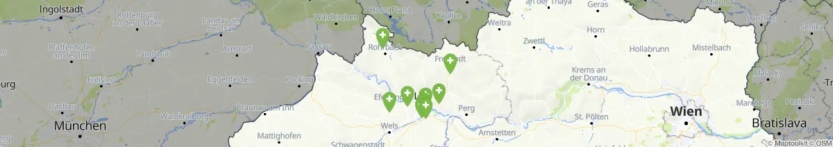Map view for Pharmacies emergency services nearby Sankt Oswald bei Haslach (Municipality, Oberösterreich) (102)